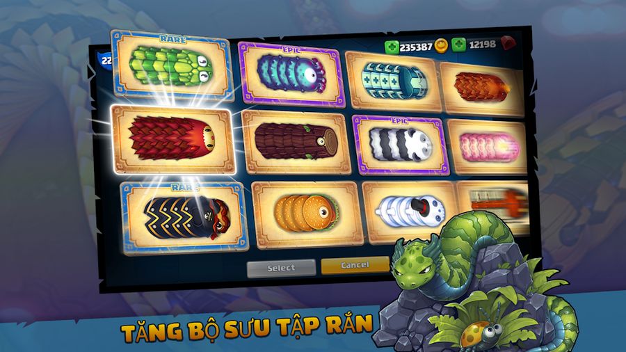 Hình ảnh Little Big Snake Hack Skin