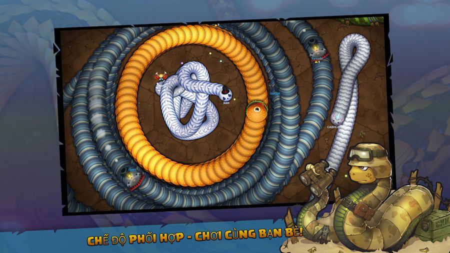 Hình ảnh Little Big Snake Hack Full Tiền