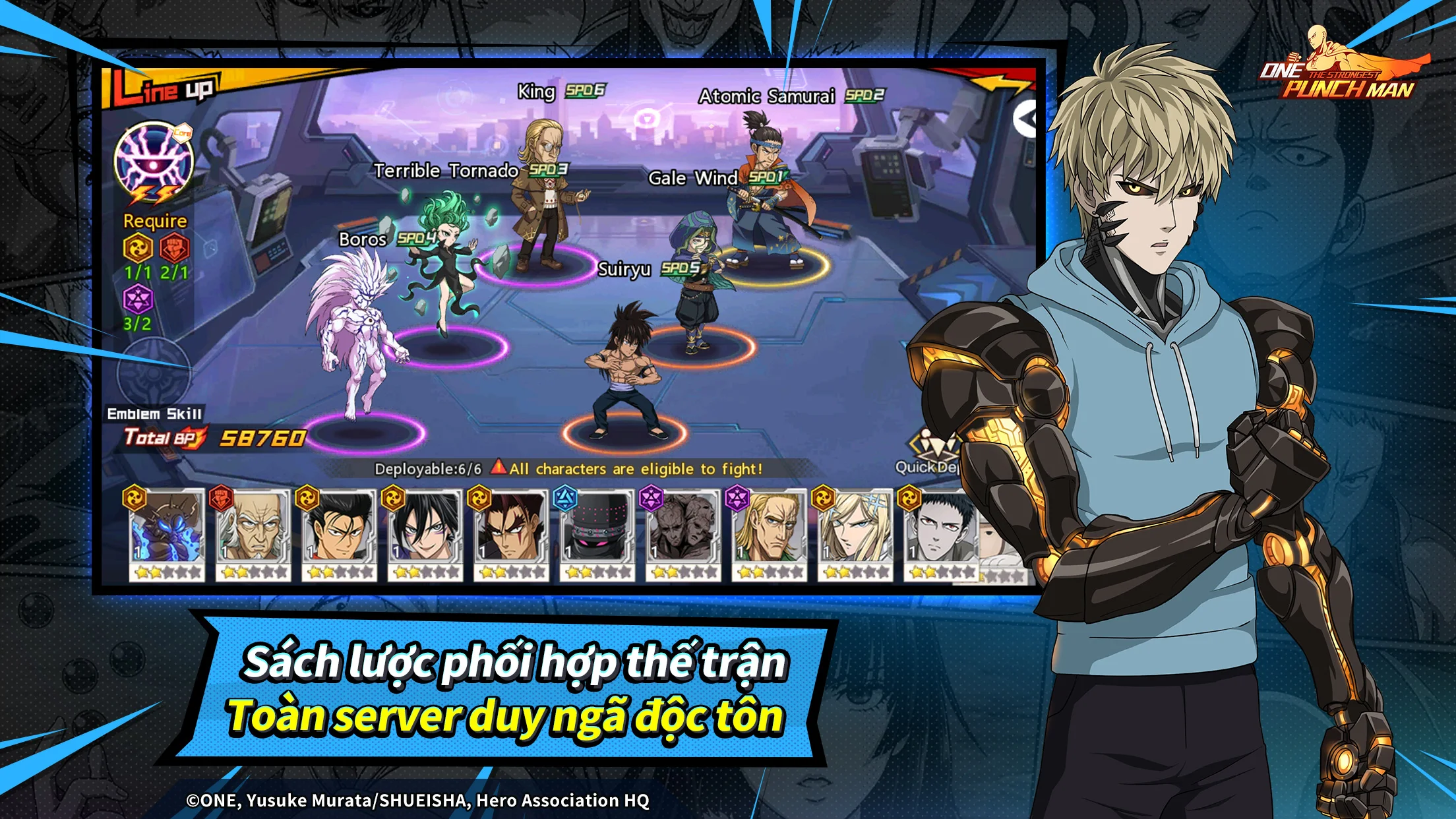 Hình ảnh One Punch Man: The Strongest Hack Unlimited Everything