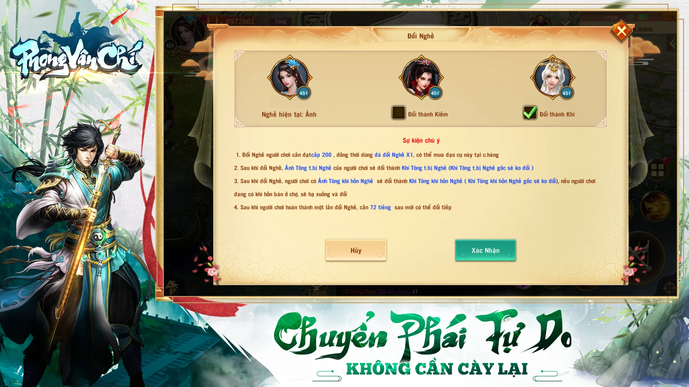 Hình ảnh Phong Vân Chí – Chuẩn Võ Lâm Hack Mở Khóa