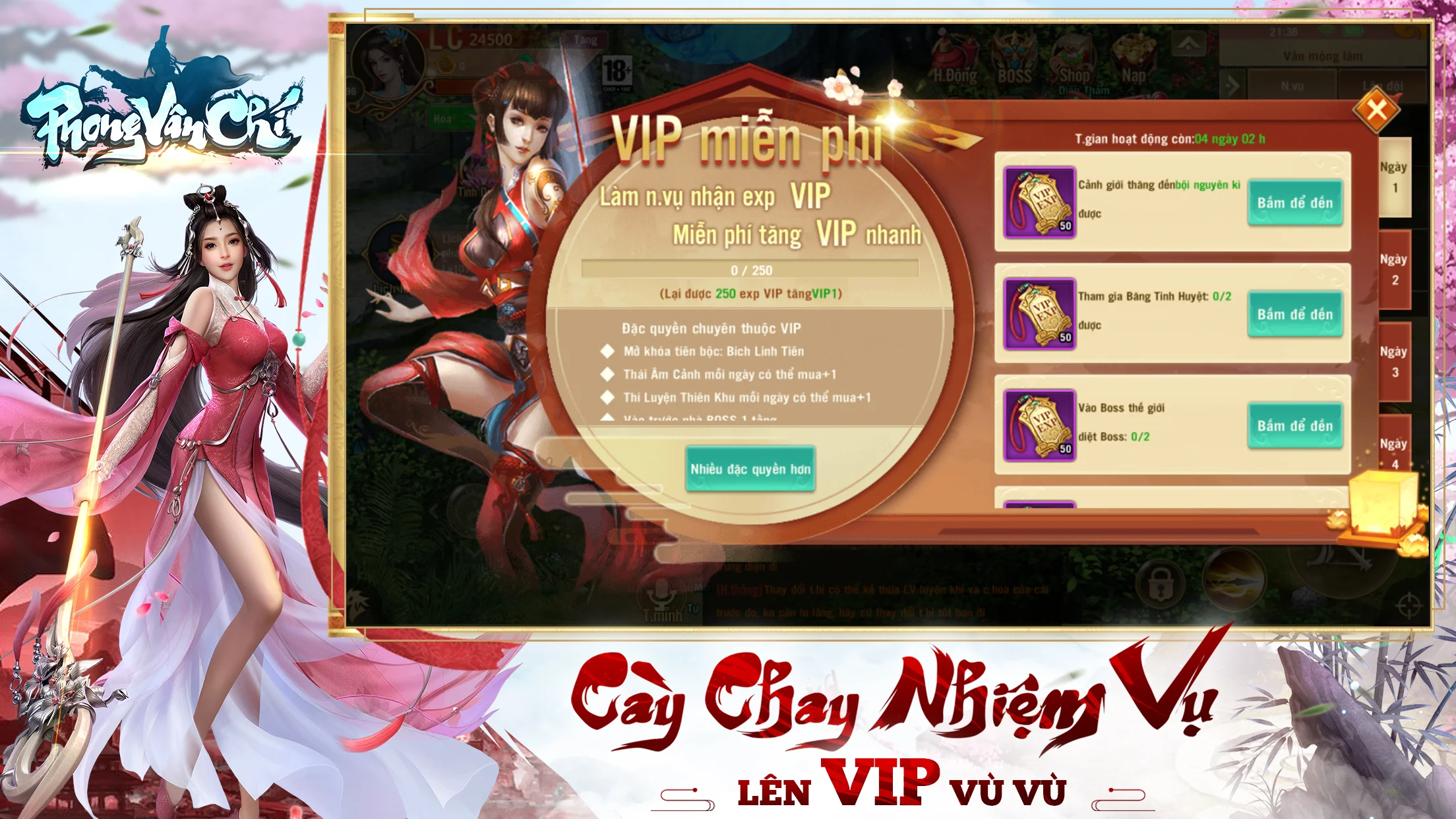 Hình ảnh Phong Vân Chí – Chuẩn Võ Lâm Hack Vô Hạn Tiền
