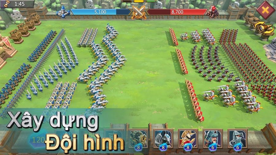 Hình ảnh Lords Mobile - Gamota Hack Mở Khóa VIP