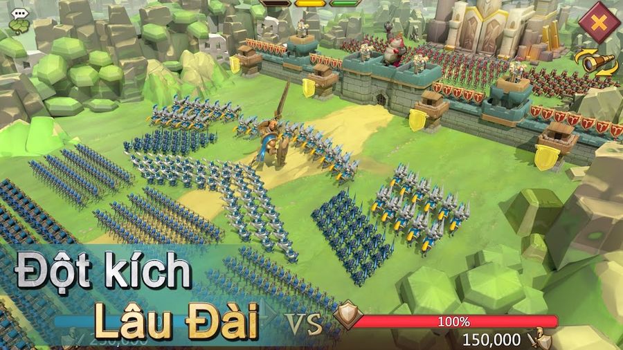 Hình ảnh Lords Mobile - Gamota Hack Vô Hạn Tiền