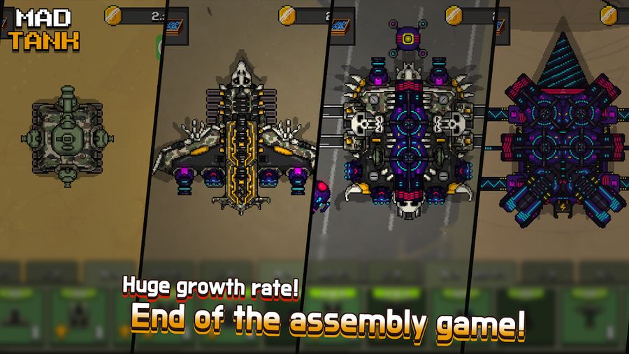 Hình ảnh Mad Tank Hack Kim Cương