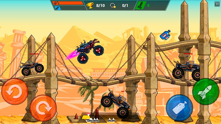 Hình ảnh Mad Truck Challenge 4x4 Racing Hack Mở Khóa Full Xe
