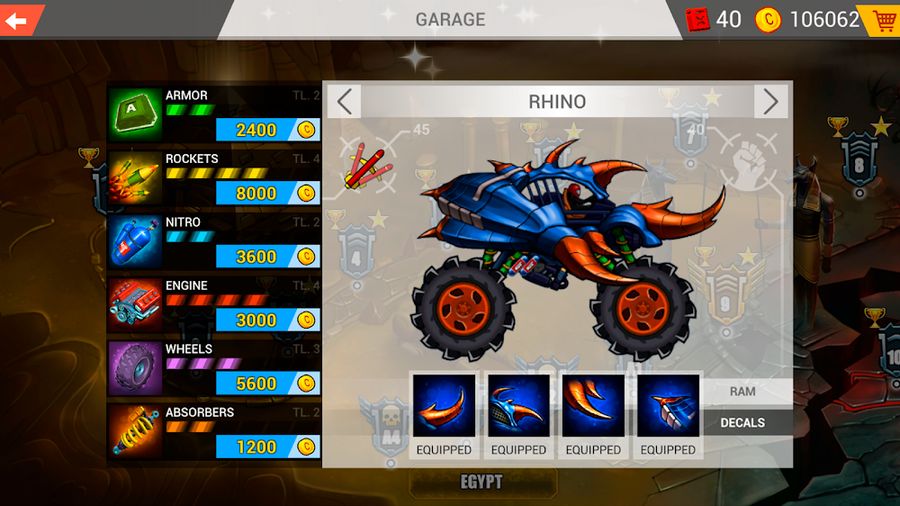 Hình ảnh Mad Truck Challenge 4x4 Racing Hack Menu