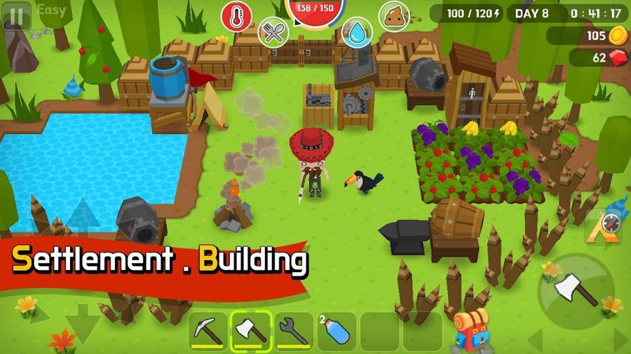 Hình ảnh Mine Survival Hack Bất Tử