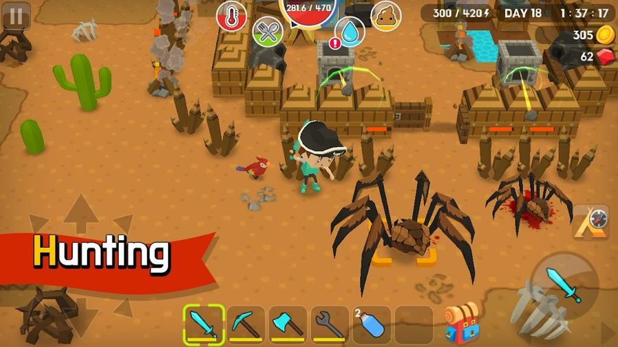 Hình ảnh Mine Survival Hack Max Đồ