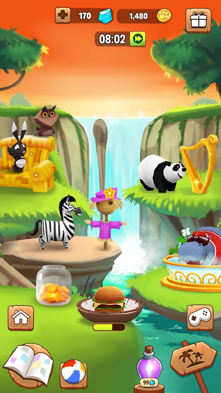 Hình ảnh My Talking Hank Hack Unlimited Money And Diamonds