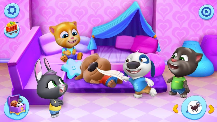 Hình ảnh My Talking Tom Friends Hack Unlimited Coins And Diamonds