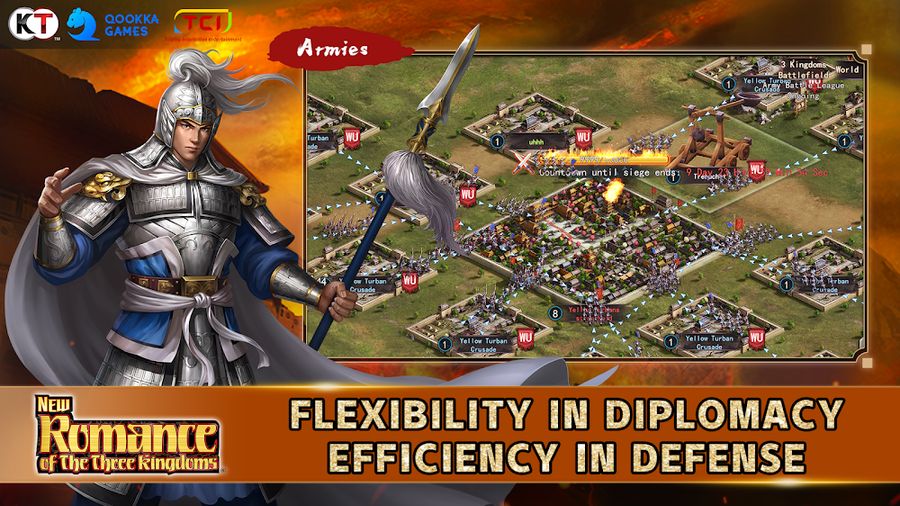 Hình ảnh New Romance of Three Kingdoms Hack Vô Hạn Vàng