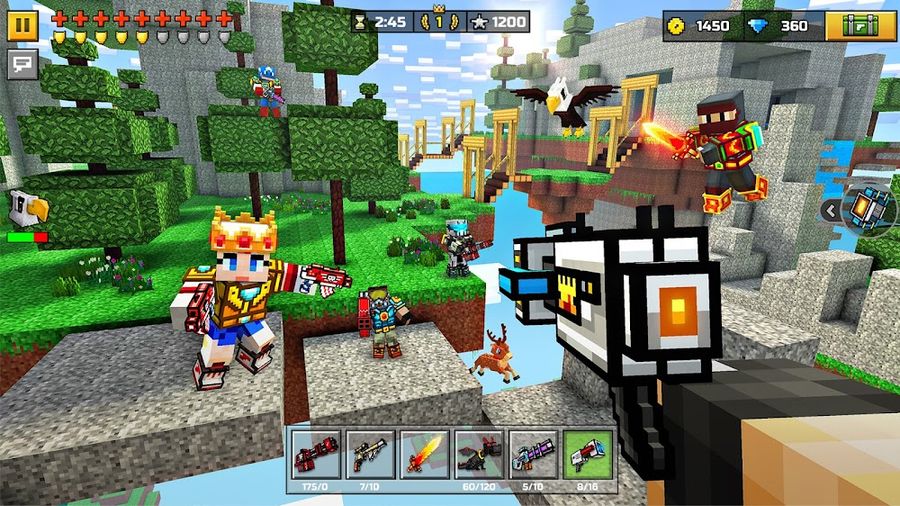 Hình ảnh Pixel Gun 3D - Battle Royale Hack One Hit