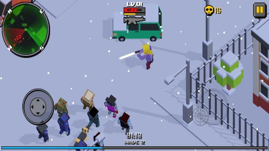 Hình ảnh Pixel Zombie Frontier Hack Unlimited Gems