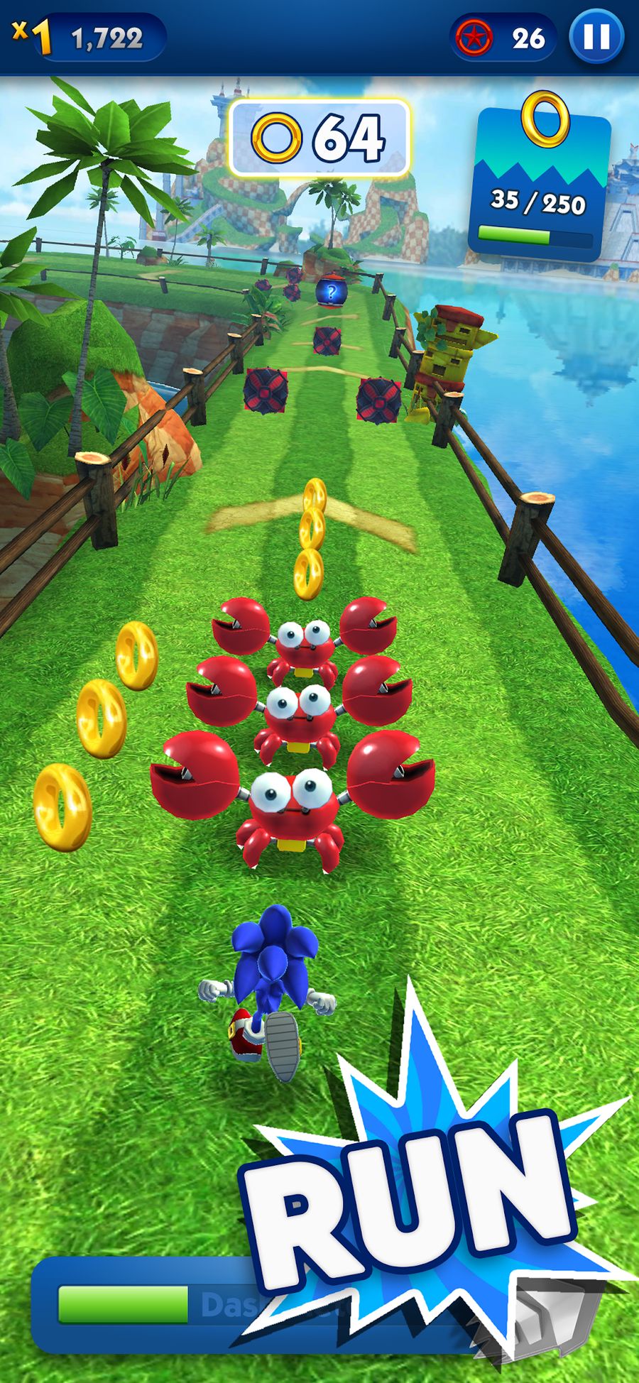 Hình ảnh Sonic Dash Hack All Characters Unlocked