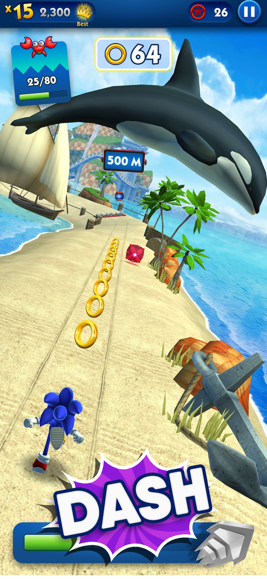 Hình ảnh Sonic Dash Hack Unlimited Diamonds