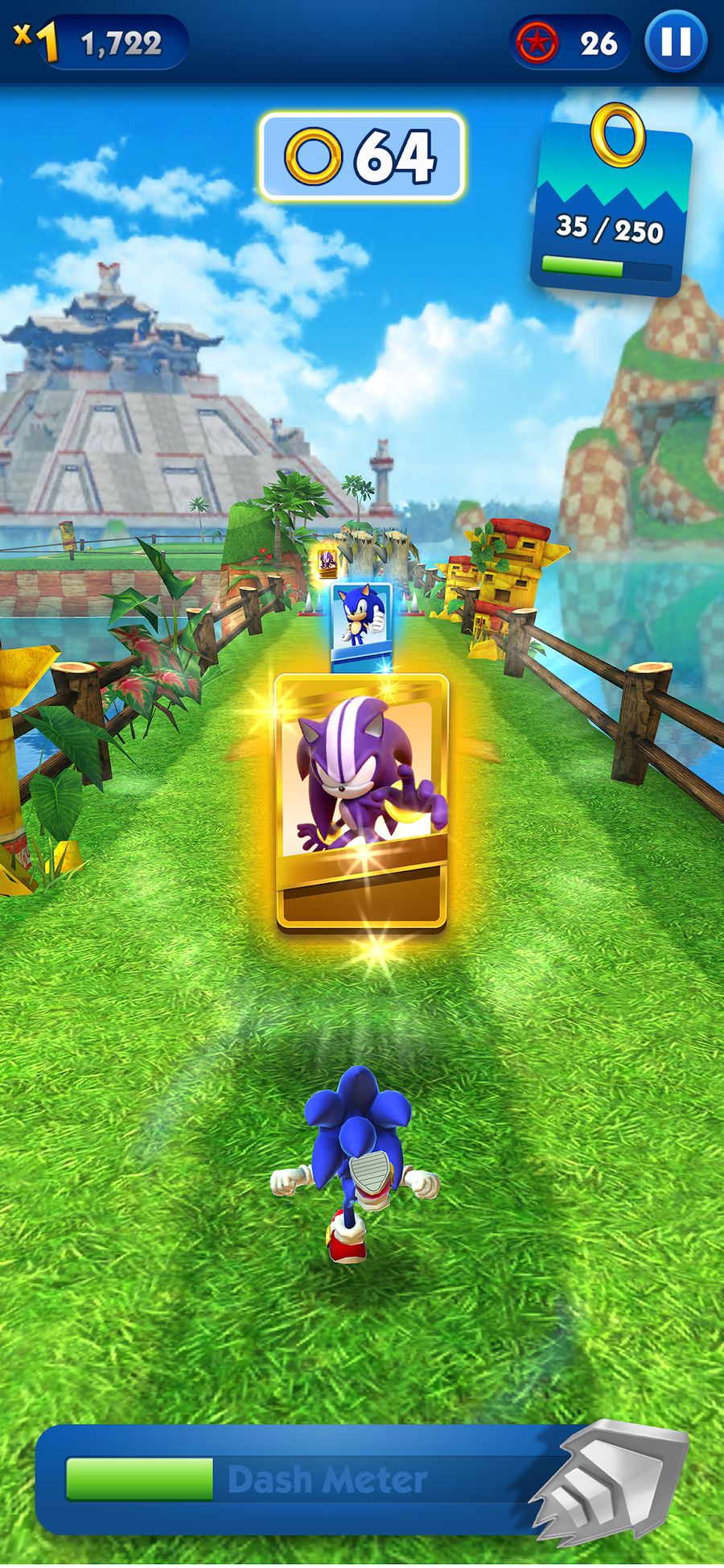Hình ảnh Sonic Dash Hack Menu