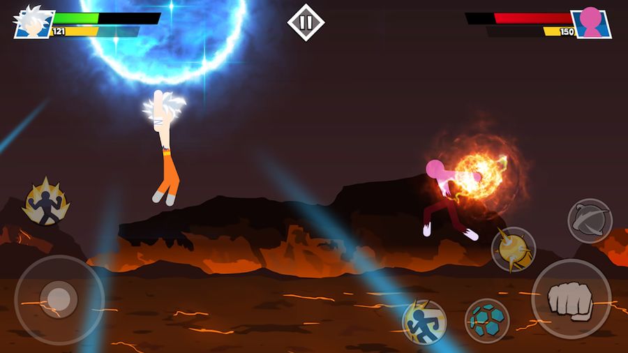 Hình ảnh Stickman Warriors Shadow Fight Hack Full Kim Cương