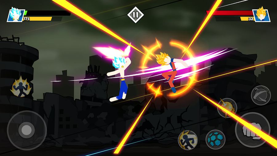 Hình ảnh Stickman Warriors Shadow Fight Hack Unlimited Crystal