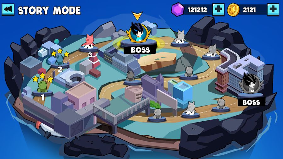 Hình ảnh Stickman Warriors Shadow Fight Hack Unlimited Gold