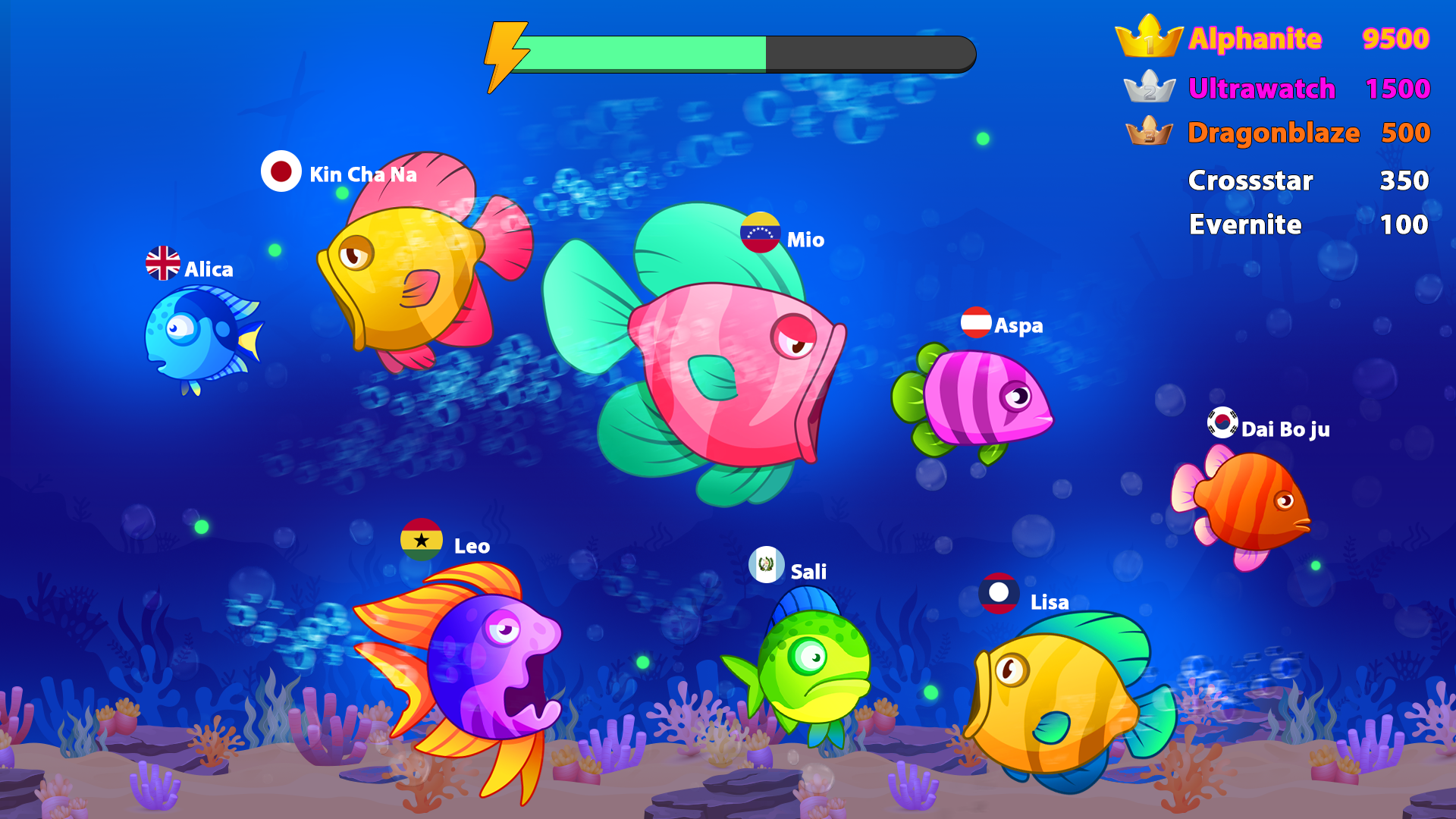 Hình ảnh Eat Fish.IO Năng Lượng